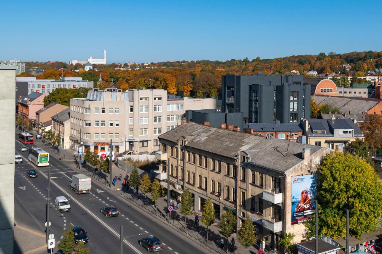 Panoramic City Centre Apartment By Polo Apartments Kaunas Exterior foto