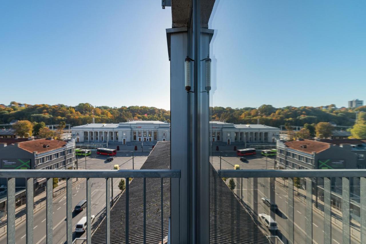 Panoramic City Centre Apartment By Polo Apartments Kaunas Exterior foto